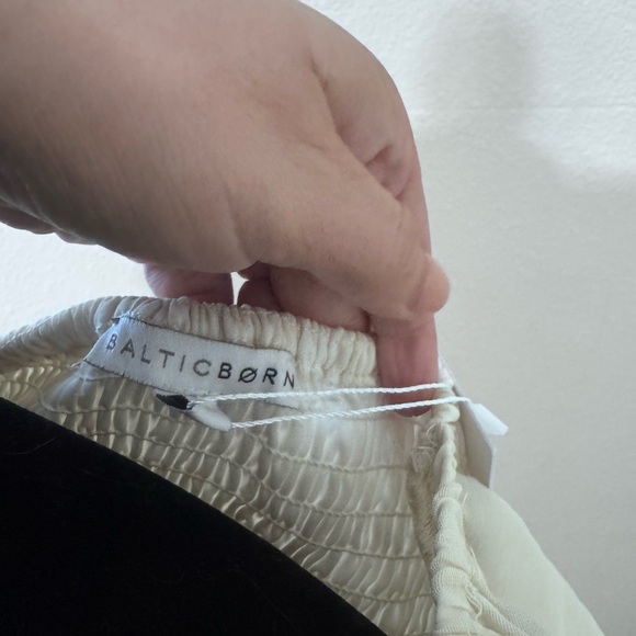 Baltic Born Cream Smocked Dress - Picture 4 of 4